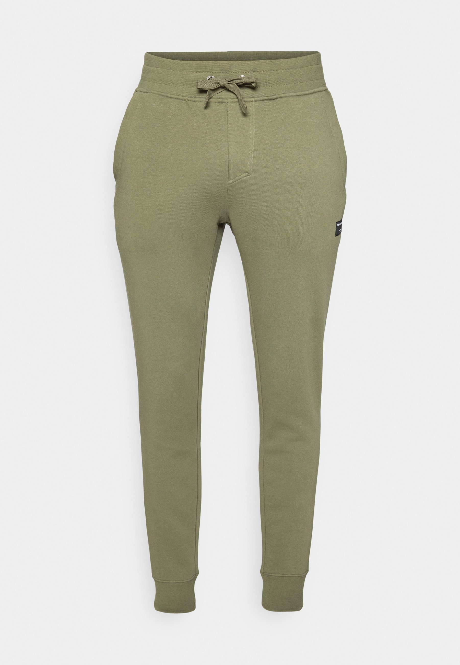 Björn Borg CENTRE TAPERED SWEATPANTS sportinės kelnės - dulkėtos alyvuogių spalvos