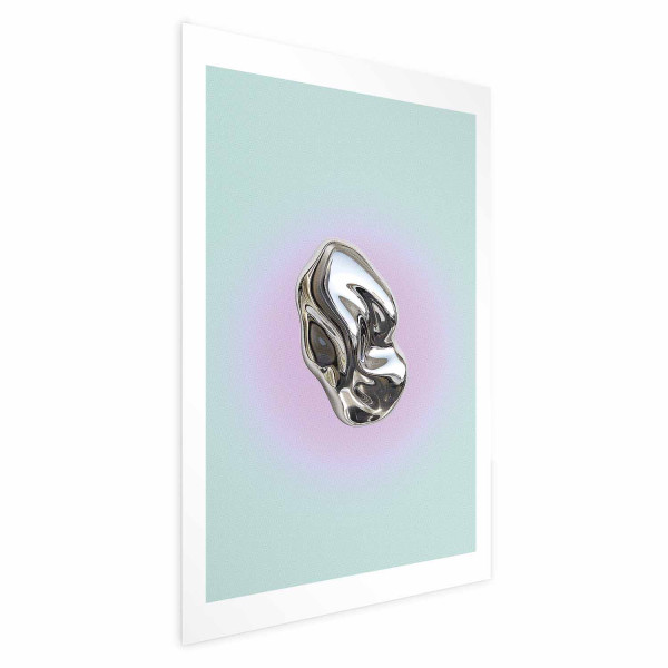 Plakat Metaliczna Forma 21x30 cm