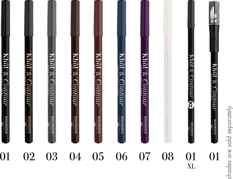 Bourjois Khôl & Contour Extra Longue Tenue ilgalaikė akių kreida su temperamentu