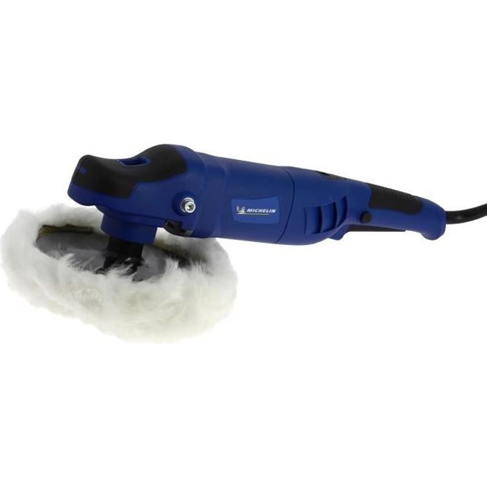Polisheuse Pro 230V - 1100W - MICHELIN - Disque : 180 mm - Vitesse de rotation  : 600-3000 t/min - démarrage progressif - Ecran LCD