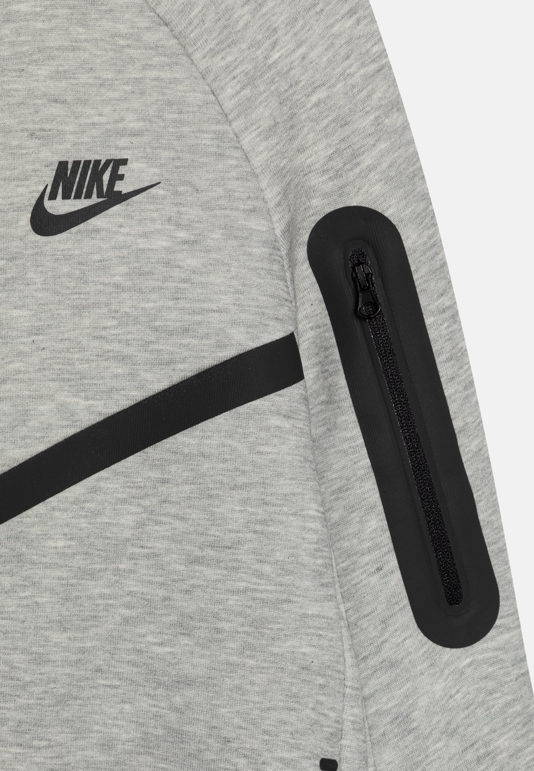 Nike Sportswear UNISEX - Sweatshirt met rits - donkergrijs gemêleerd/zwart