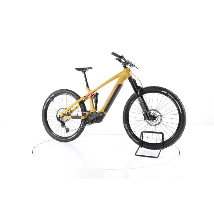 Bicicleta elétrica - Corratec E-Power RS 140 EL Elite - amarela - Bicicleta elétrica de montanha com suspensão total - Bosch 400 Wh Recondicionada