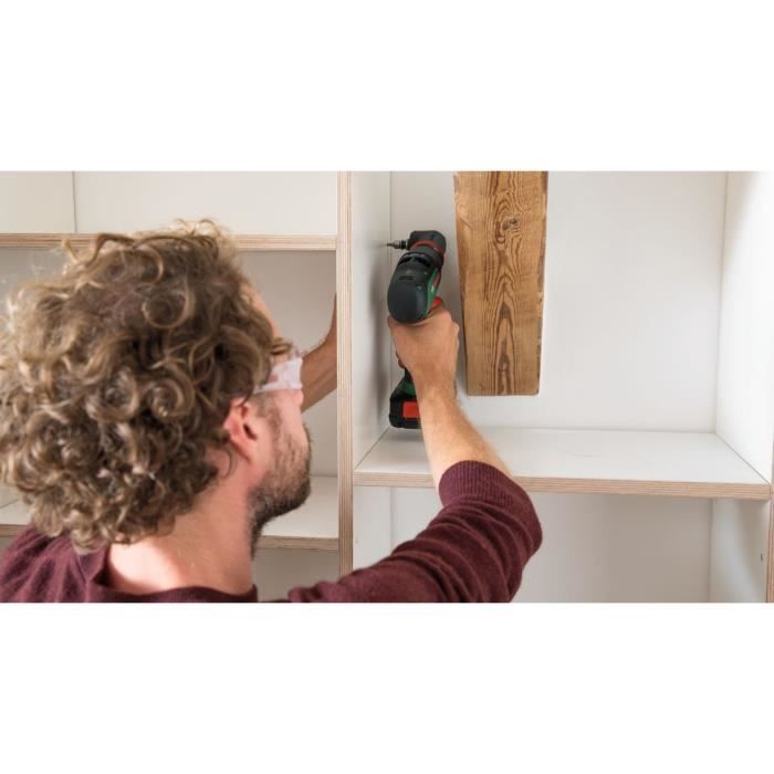 Bosch AdvancedImpact 18 Cordless Impact Drill - 2 x 18V-2.5Ah Batteries - 13mm Keyless Chuck