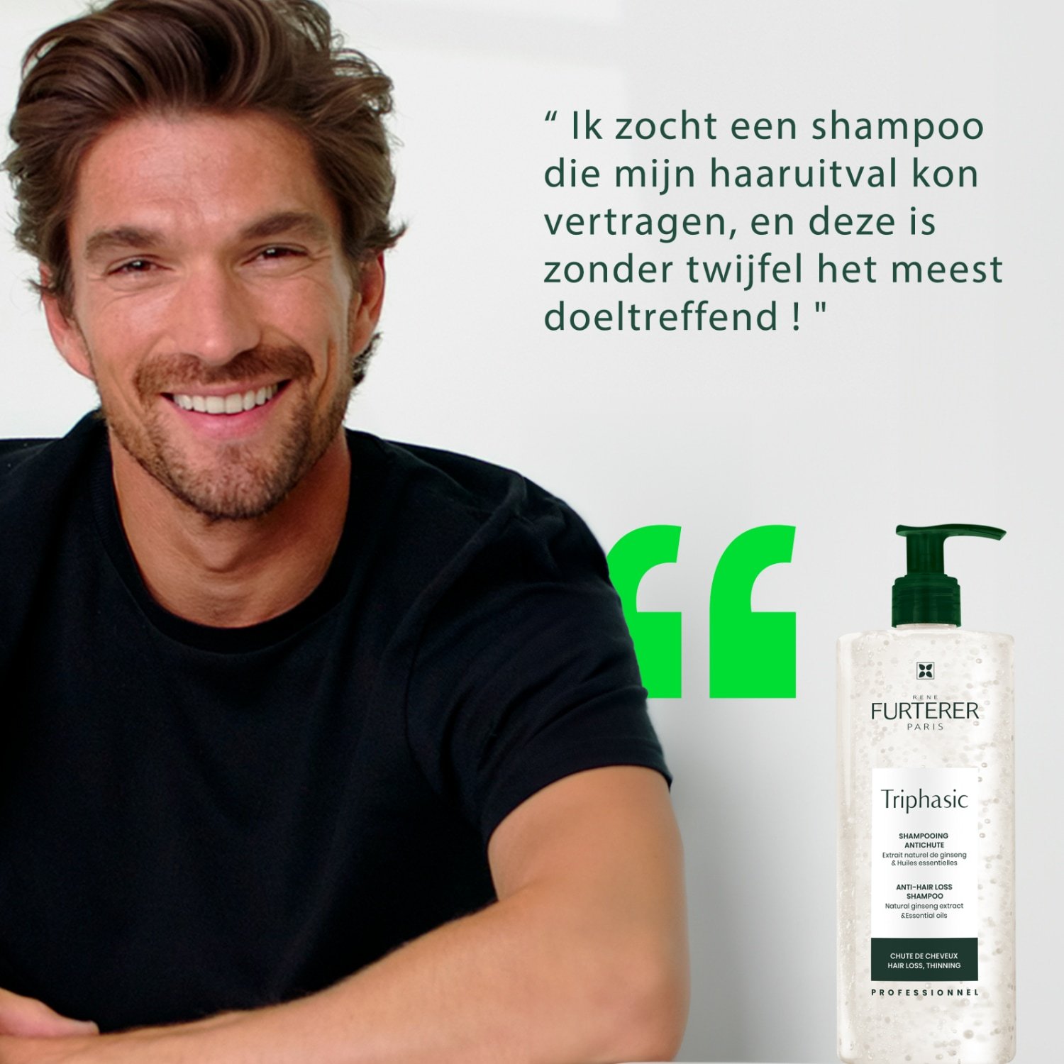 René Furterer trifazis šampūnas nuo plaukų slinkimo - 50 ml