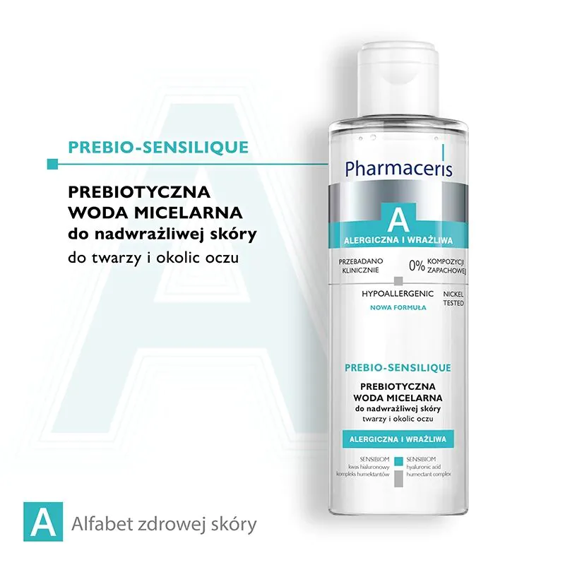 Pharmaceris A Prebio-Sensilique Prebiotyczna woda micelarna do skóry ekstremalnie wrażliwej