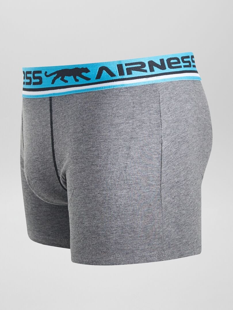 Zestaw 3 bokserek „Airness” – CZARNE