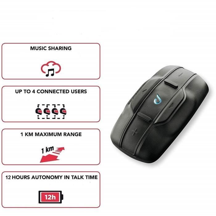 CELLULAR LINE Intercom moto - Edge - Single pack