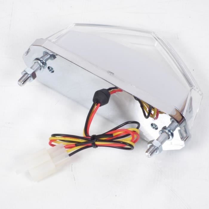 Luz trasera Teknix para motocicleta Derbi 50 Senda SM Drd Pro, 2006 a 2011, nueva.