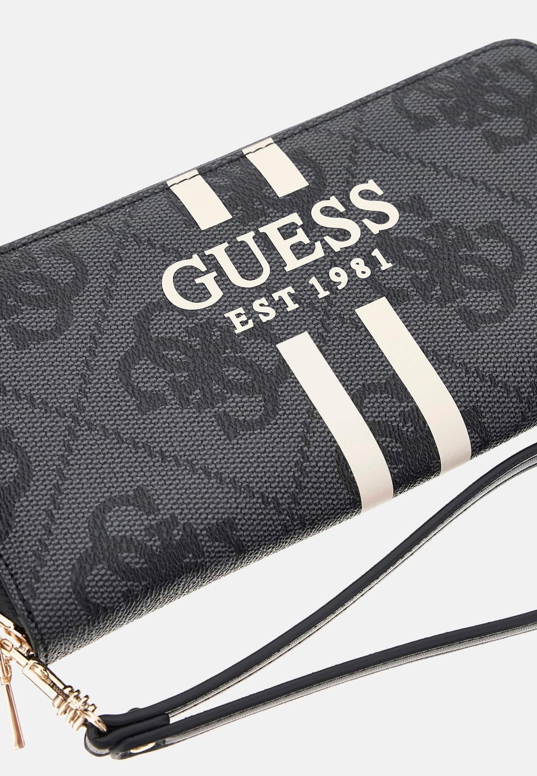 Guess GROSSES LAUREL - Portemonnee - zwart