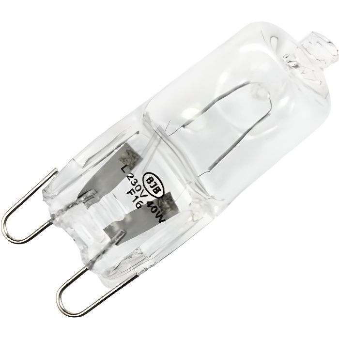 Lámpara halógena - ELECTROLUX - G9 - 40 W - Blanca - Para horno AEG 8085641028
