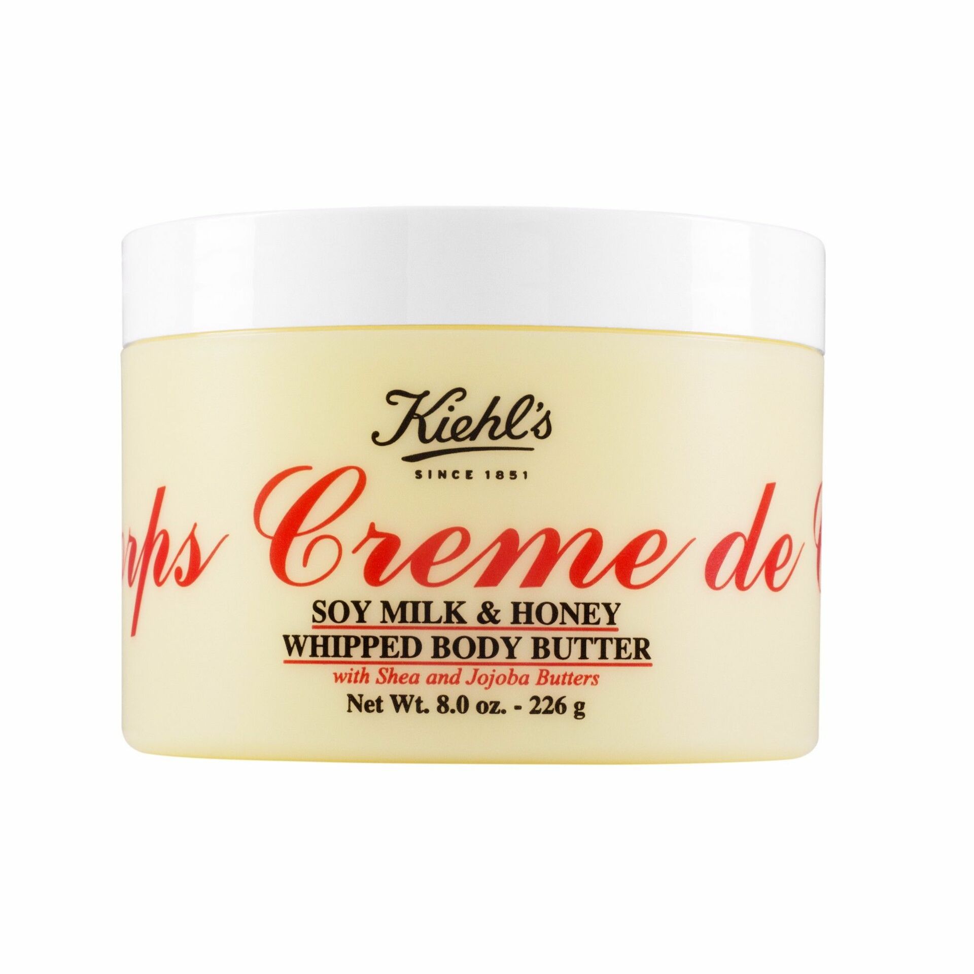 Cremă de corp bătută cu lapte de soia și miere Crème De Corps 226 g - Kiehl's