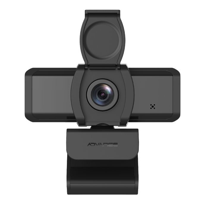 Webcam - LiveStream - Full HD 1080 P - Microphone intégré - Plug and Play - Noir