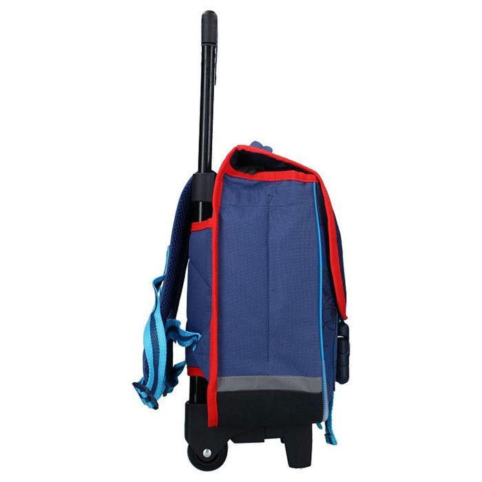 Cartable à roulettes Spiderman Rouge/bleu