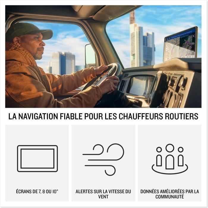 GPS para camiones - GARMIN - Dezl LGV820 - Toda Europa, comunidad dēzl
