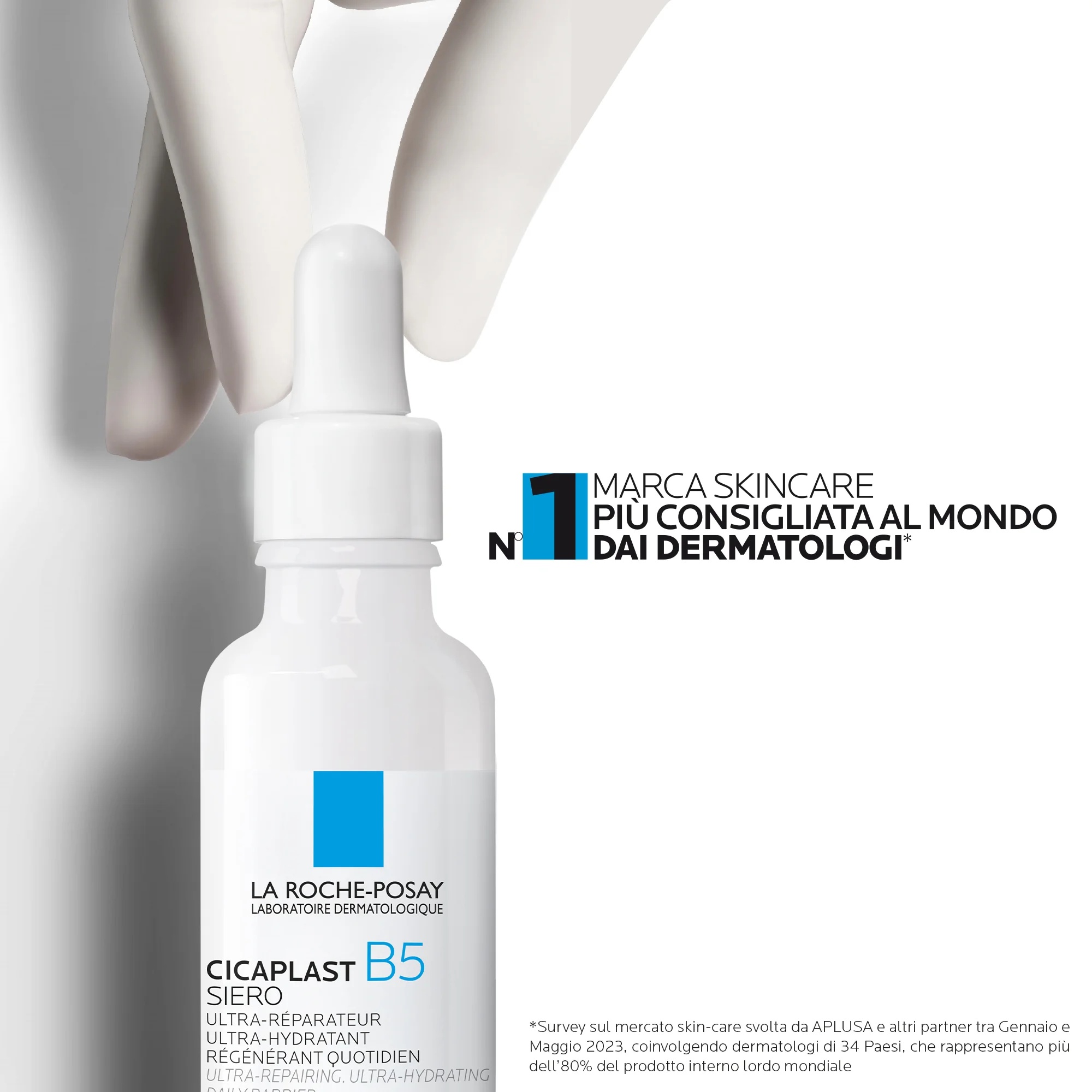 LA ROCHE POSAY La Roche Posay Cicaplast B5 serum 30 ml Hydraterend, regenererend, ultra-regenererend.