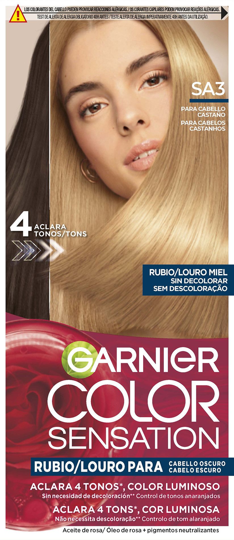 Farba na vlasy Color Sensation Luminous Blonde bez odfarbovania Odfarbovač vlasov