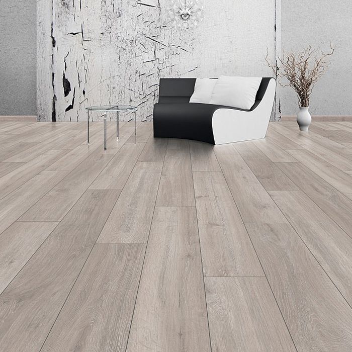 Laminate flooring with a parquet effect – 8 mm – box of 9 planks – 2.26 m² – EH VILLA 5946 PURE+ ROCKFORD FORESTEA OAK Dimensions: 1288 mm