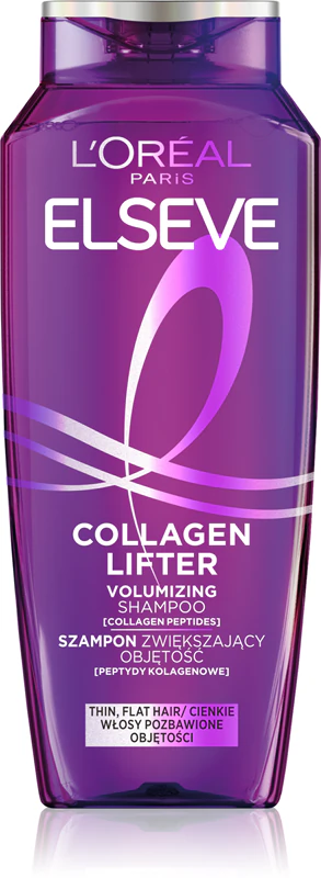 Shampoo Volumizador Elseve Collagen Lifter da L'Oréal Paris