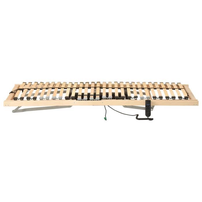 Base de cama eléctrica de láminas vidaXL con 28 láminas, 7 zonas, estructura de cama, dormitorio, hogar 321824