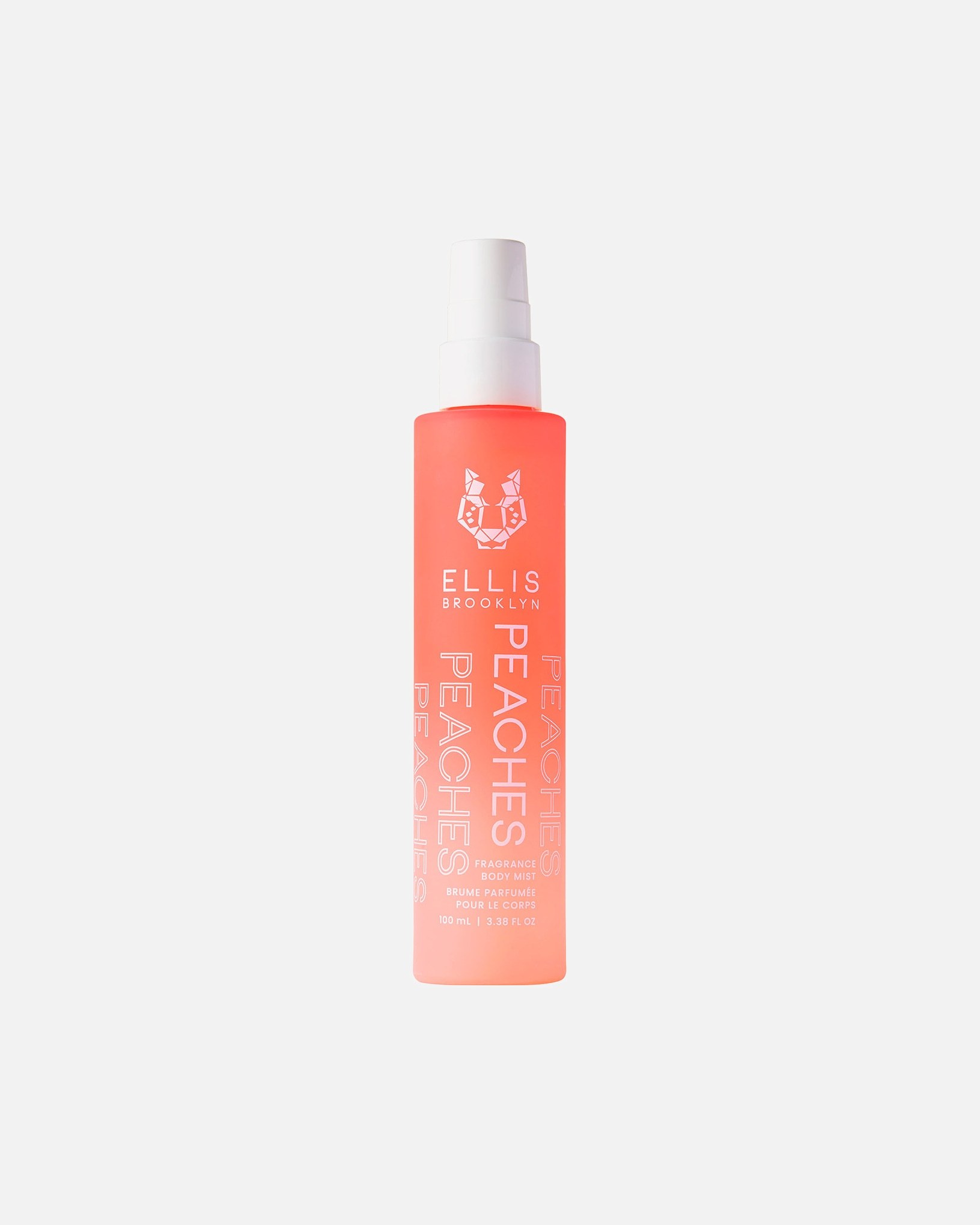 Ellis Brooklyn kūno purškiklis su persikų kvapu - 100 ml