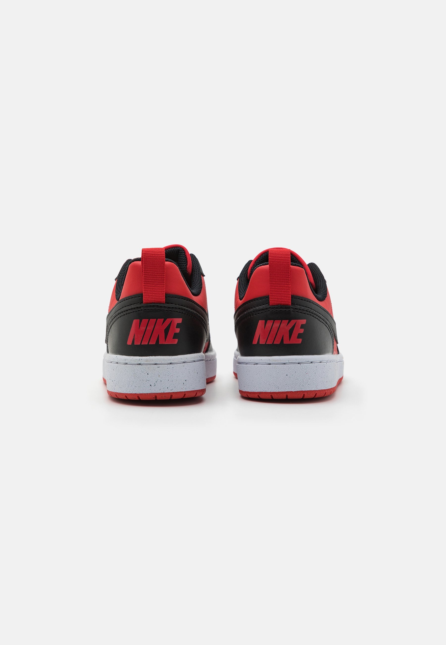 Nike Sportswear COURT BOROUGH LOW UNISEX - Sneaker - University Red/Black/White