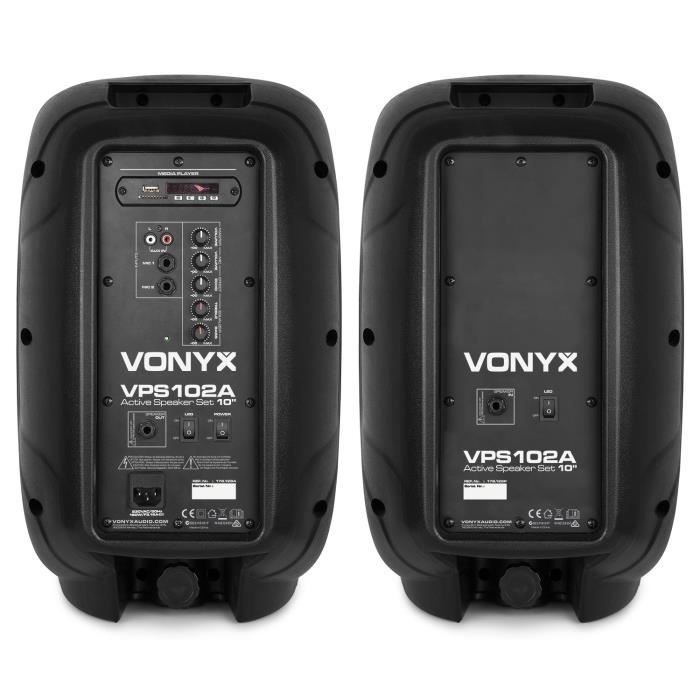 Caixas de som Vonyx VPS102A - 600 Watts - 10