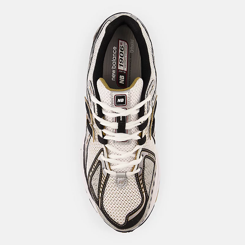 Men's 1906R - metallic silver with metallic gold