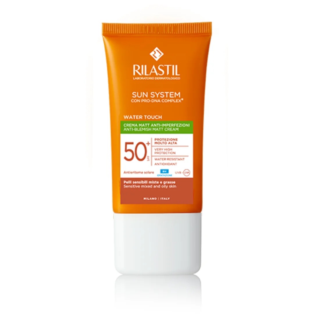 RILASTIL Rilastil Sun System Water Touch Mat SPF 50+ 40 ml Zonnebrandcrème-emulsie