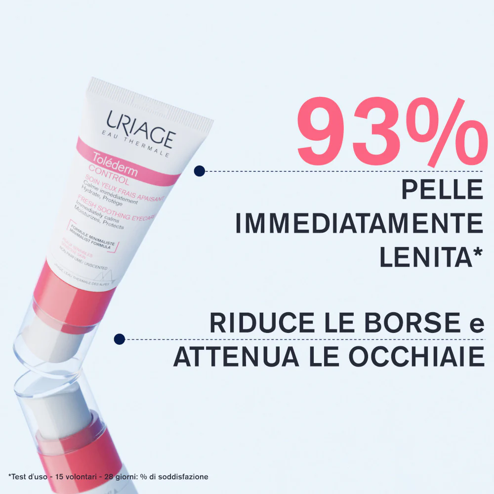 TOLÉDERM CONTROL Toléderm Control Contorno Occhi Fresco Lenitivo - Contorno occhi idratante