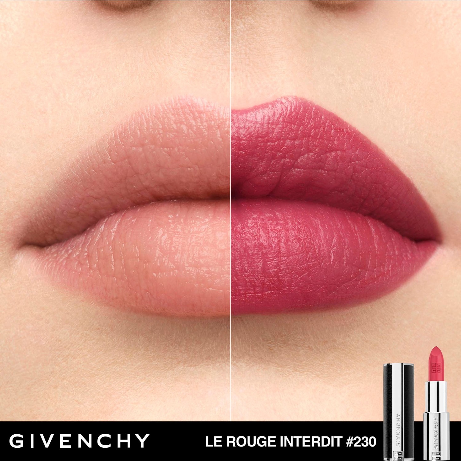 Живанши кармин Le Rouge Interdit Intense Silk - 3,4 г