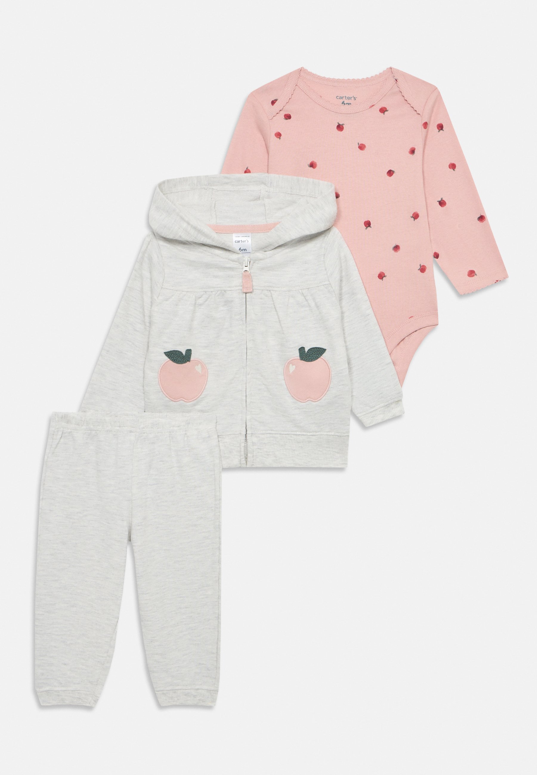 Completo Carter's - Body - bianco sporco/rosa chiaro