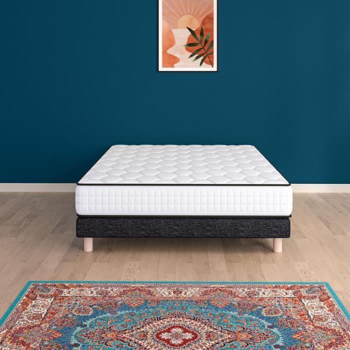 URBAN Collections NEW YORK Bedbodem en matrasset 140x190cm - 798 pocketveren