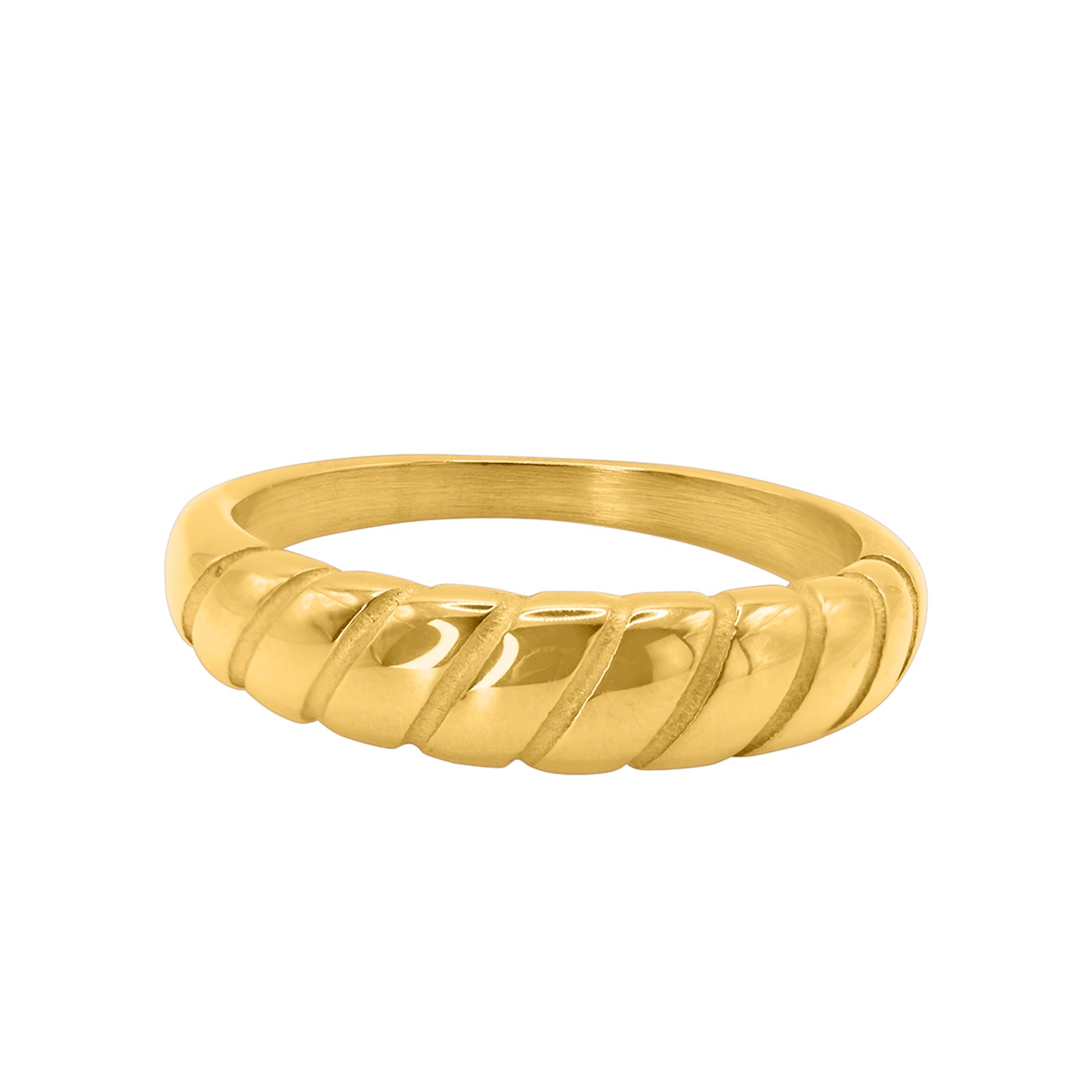Heideman Bague Naso couleur or