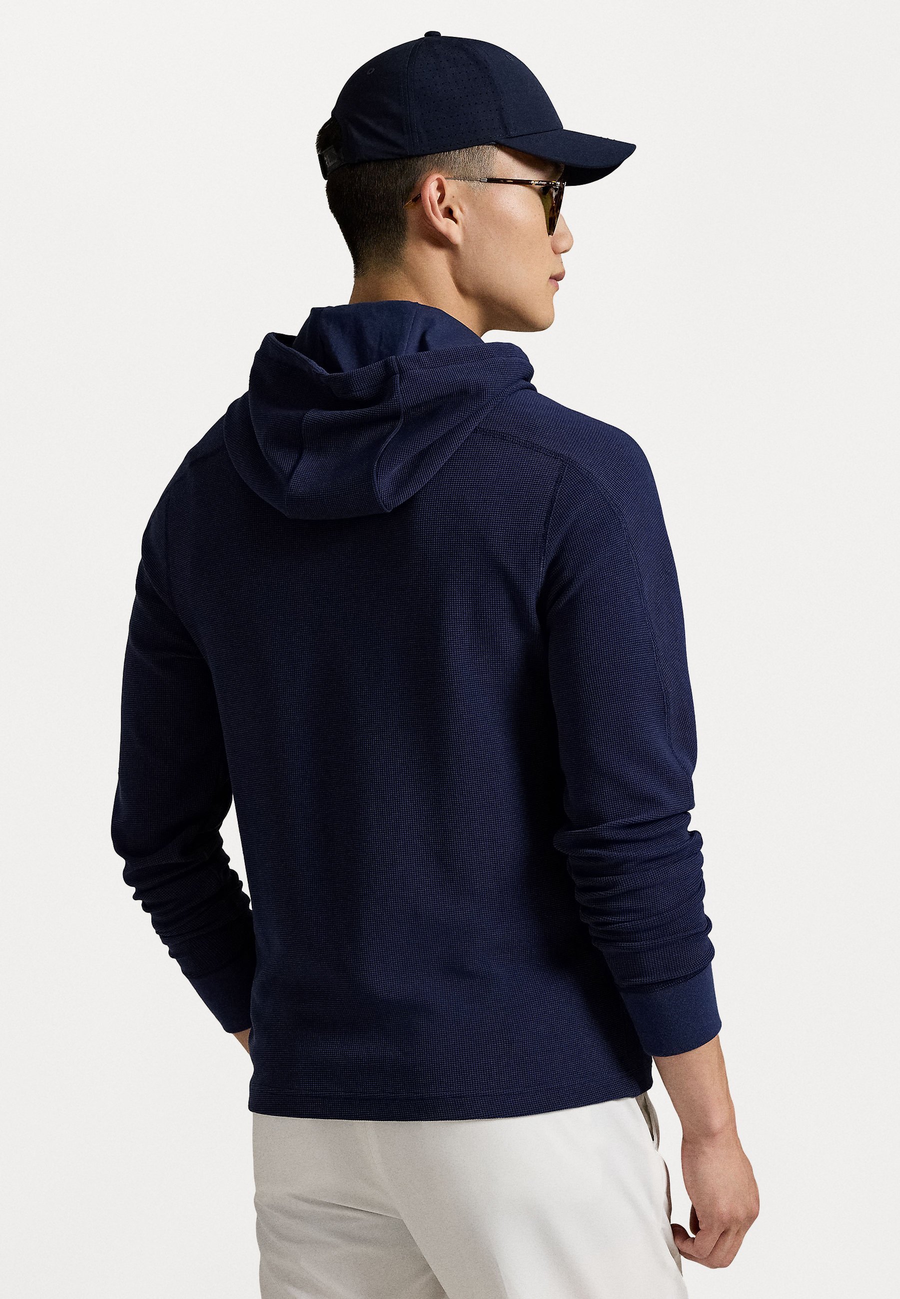 Polo Ralph Lauren top met lange mouwen - verfijnd marineblauw