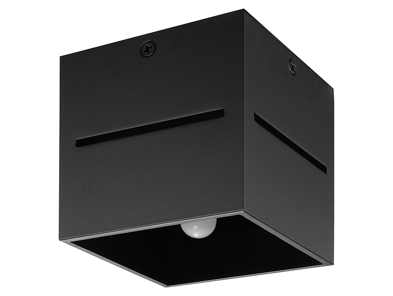Plafon Lobo aluminiowy 10 cm czarny