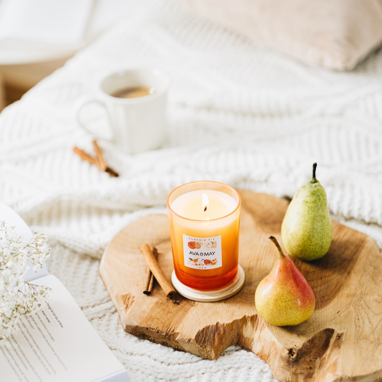 AVA & MAY Bougie parfumée Pumpkin Pie
