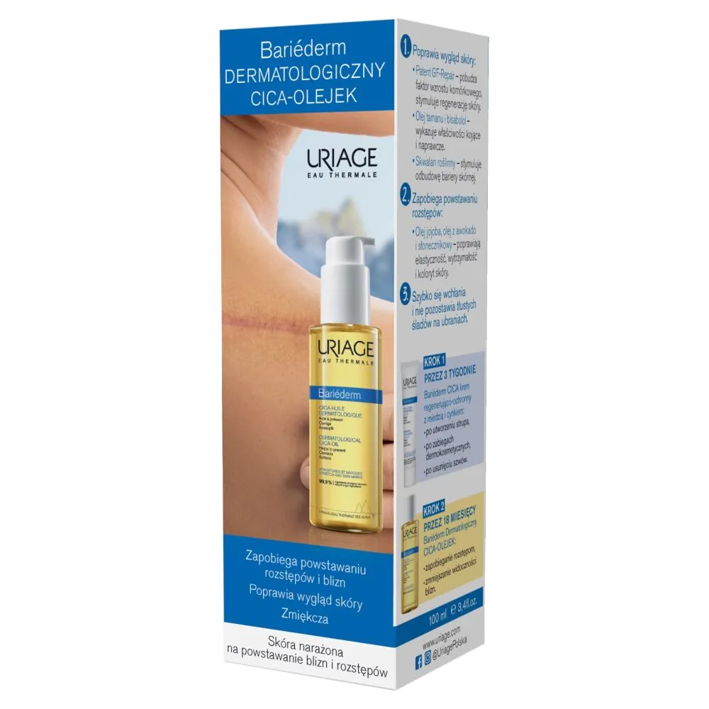 Uriage Bariederm Cica Dermatologiczny Olejek na rozstępy i blizny
