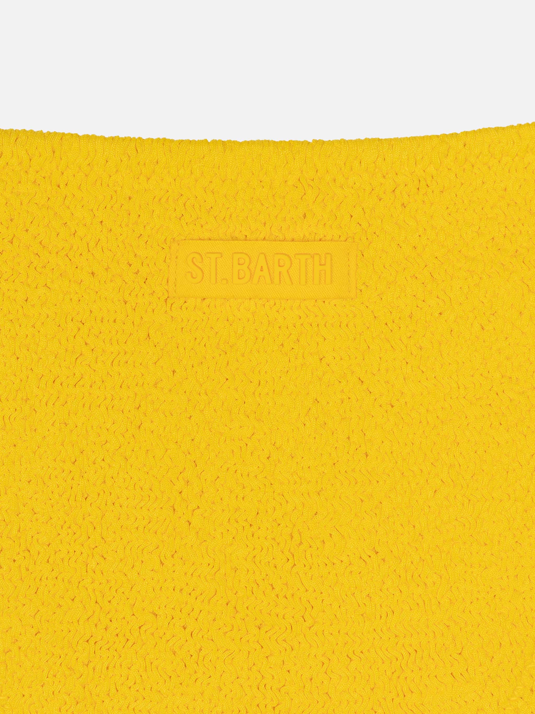 Bikinibralette Jaiden in crinkle giallo