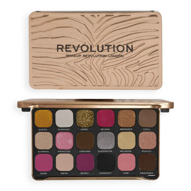 Makeup Revolution Flawless Bare Pink -luomiväripaletti 1 kpl