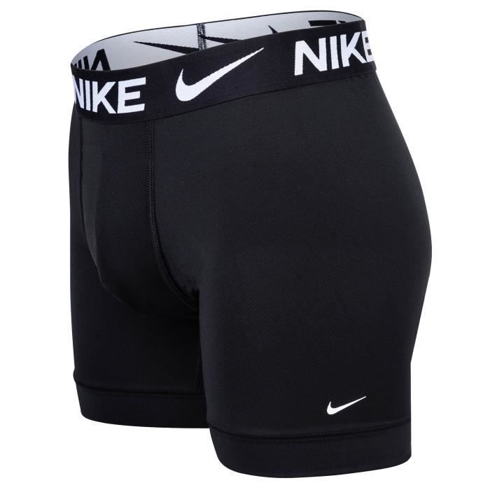 Calzoncillos bóxer Nike para hombre - Paquete de 3 - Negro - Poliéster