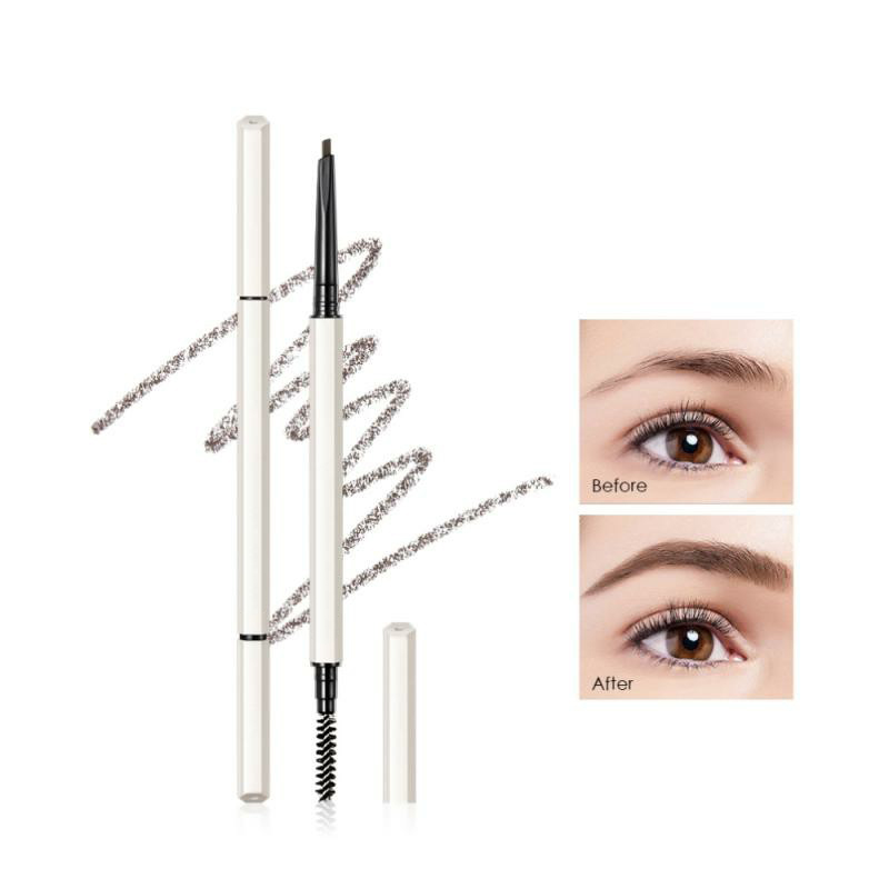 Wenkbrauwpen in 5 kleuren, donkerbruin, langdurig, waterdicht, wenkbrauwtattoo, oogcosmetica, damesmake-up, TSLM1