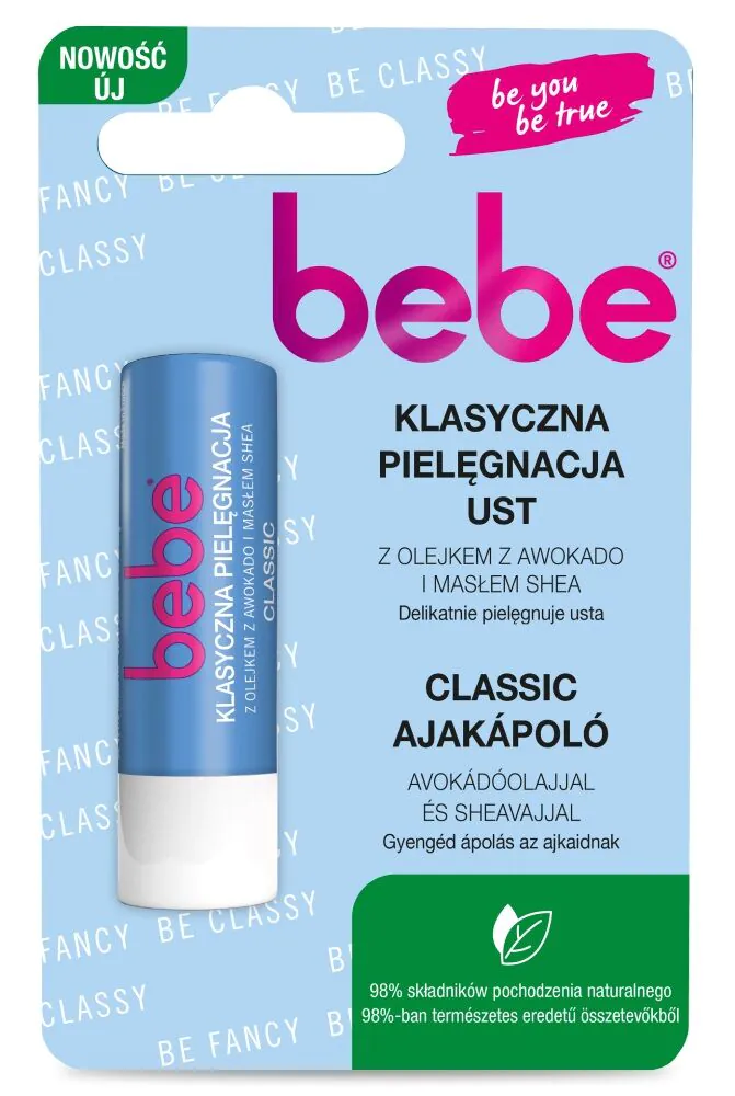 Bebe Young Care Pomadka do ust Klasyczna Sztyft 4,
