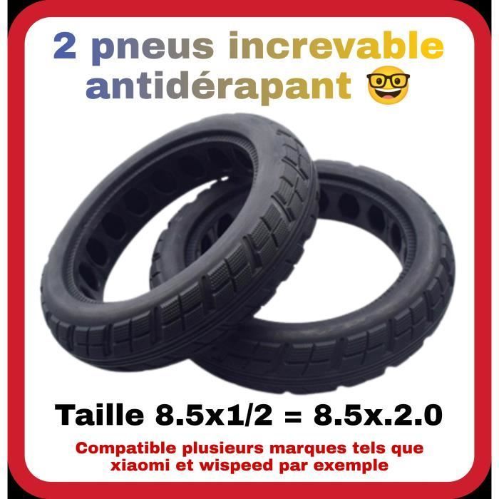 Neumáticos macizos antipinchazos de 8,5 pulgadas para patinete eléctrico Xiaomi M365 [TODOS LOS MODELOS] Xiaomi Pro 1s essential Wispeed T855 [2 neumáticos]