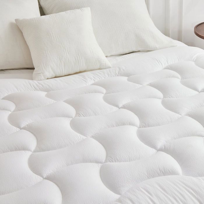 Coprimaterasso 90x190cm - ConforProtect - 2 in 1 - Protezione per materasso integrata - Spessore 4cm - Ipoallergenico