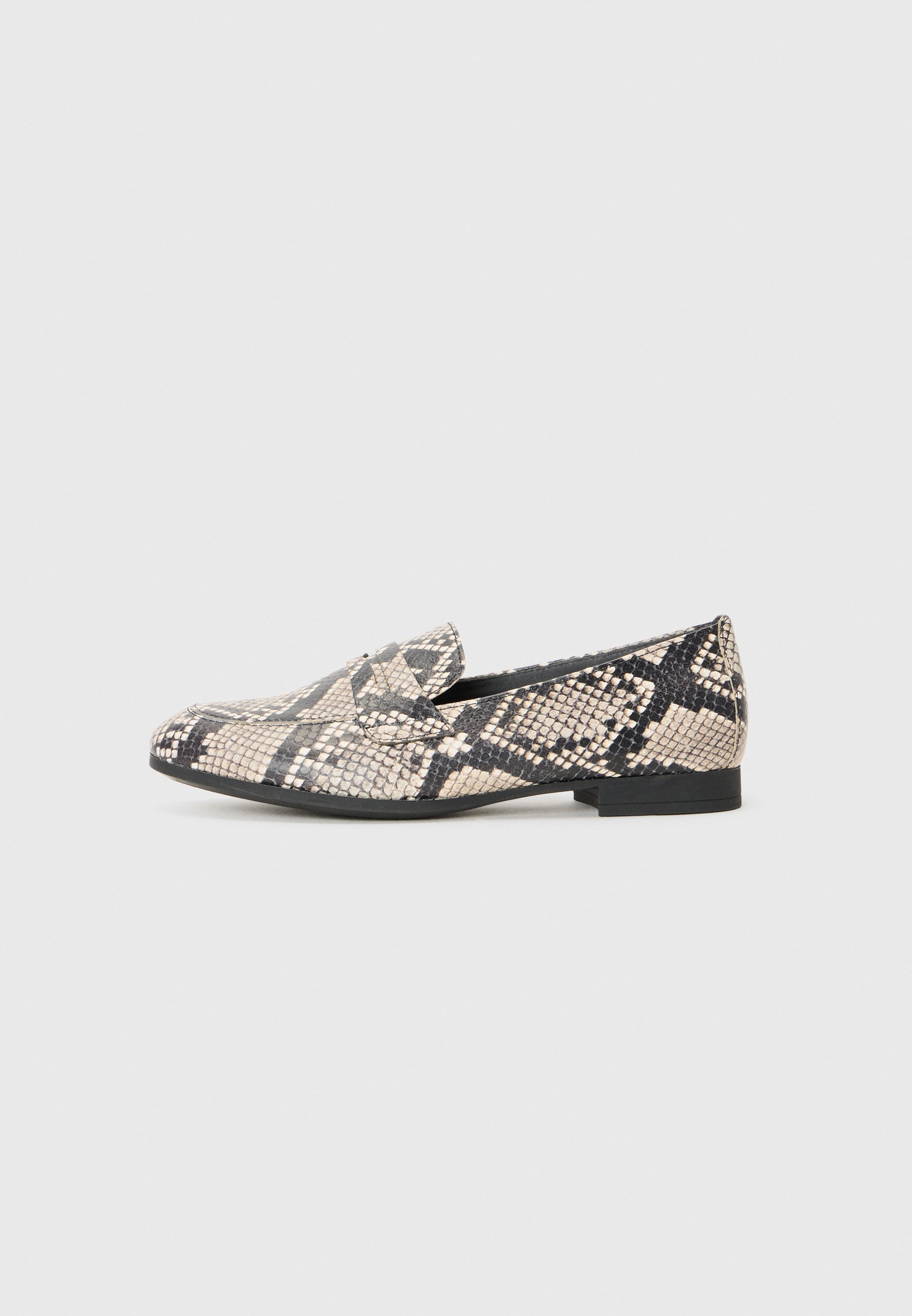 Gabor Slip-ons - naturel/schwarz