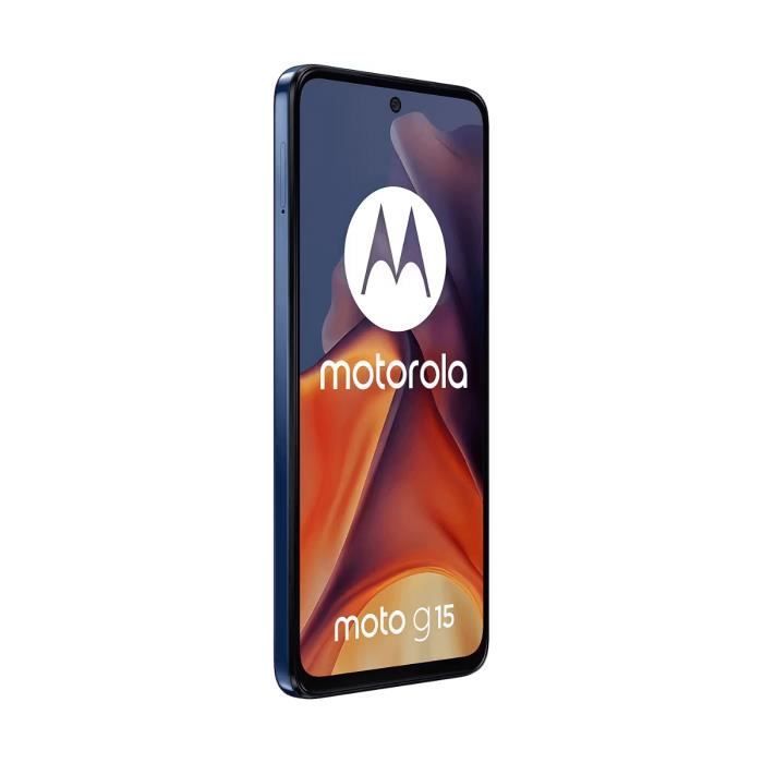 Smartphone - MOTOROLA - Moto G15 - 8 GB de RAM - 128 GB - Doble SIM - 5200 mAh
