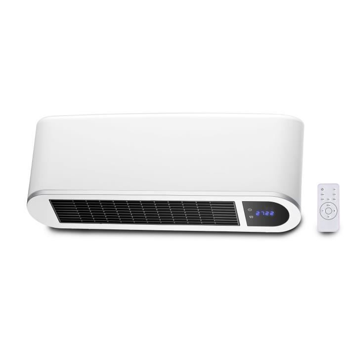 Elektrische wandverwarming - 2000W - WARM TECH - Keramisch - 240V - Tot 50m³ - Wit