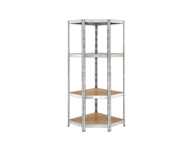 PARKSIDE® Hjørnehylle, 4 hyller, 70 x 70 x 180 x 40 cm