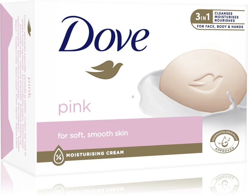 Pastilha para Lavar Roupa Dove Rosa Cremosa