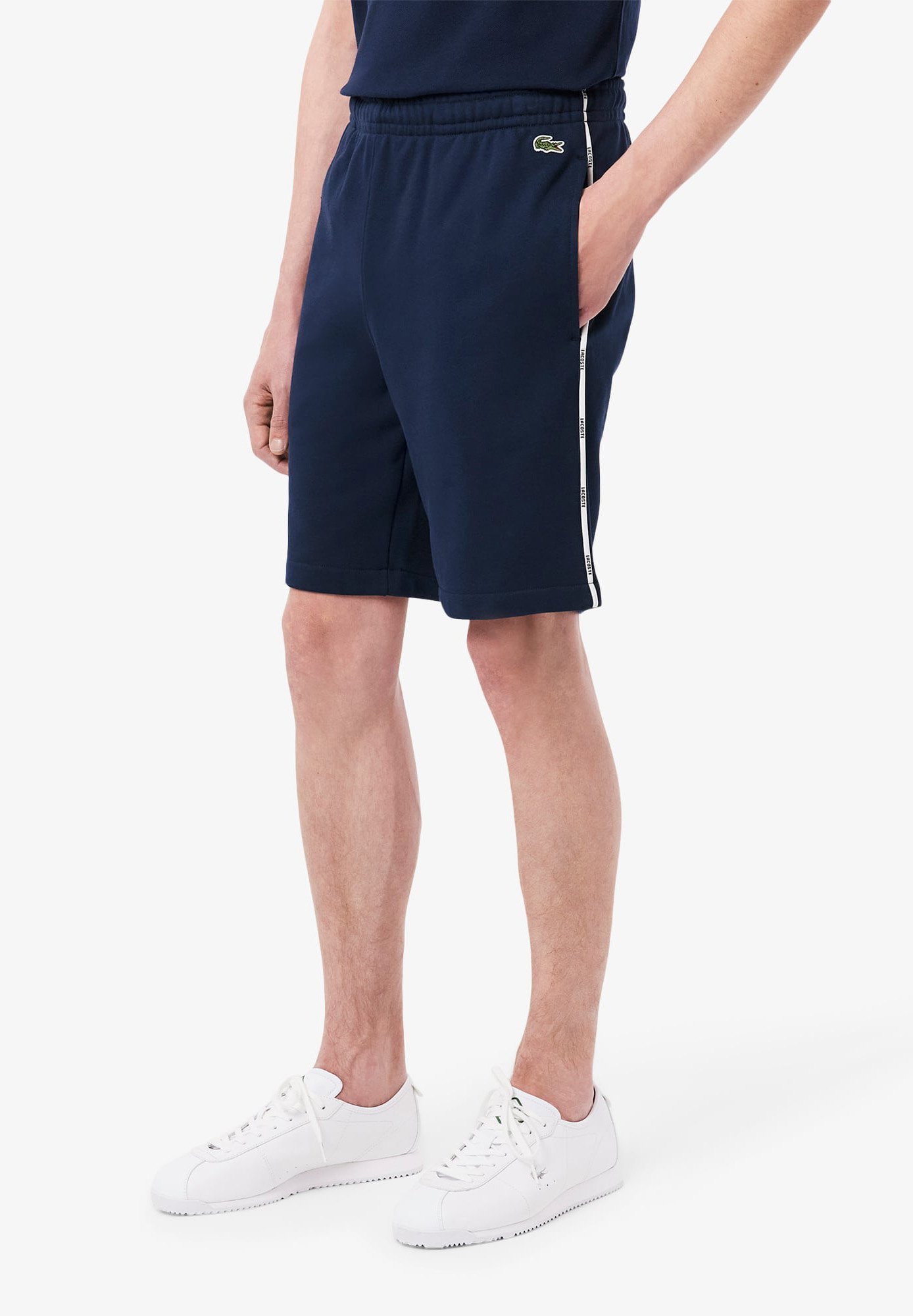 Lacoste Sport SHORT TAPE - Sportshorts - marineblau